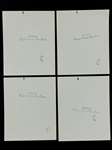 1957 Elvis Presley 13 Original Photographs in Gold Lamé on April 1, 1957 Concert in Buffalo, New York