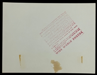 1957 Elvis Presley 8x10 Original News Service Photograph on March 28, 1957, at Chicago's International Amphitheater