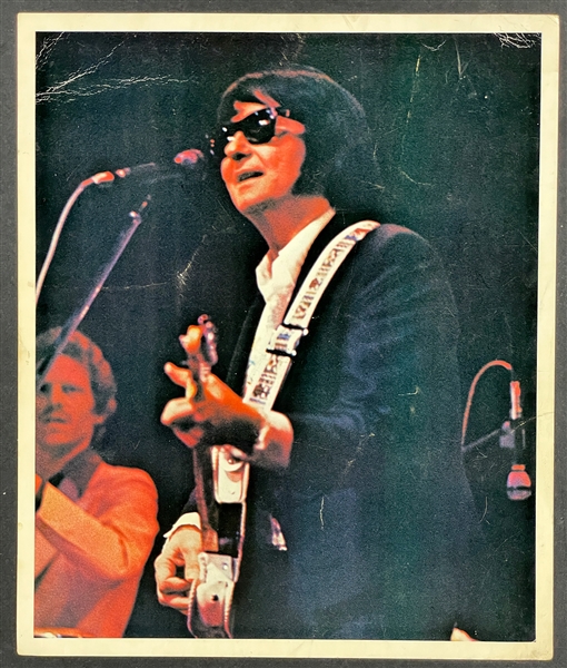 1978 Roy Orbison Signed Photo - Signed After Show in Toronto, Ontario (Beckett)