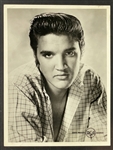 1956 Unusual Elvis Presley RCA Promotional Photo 