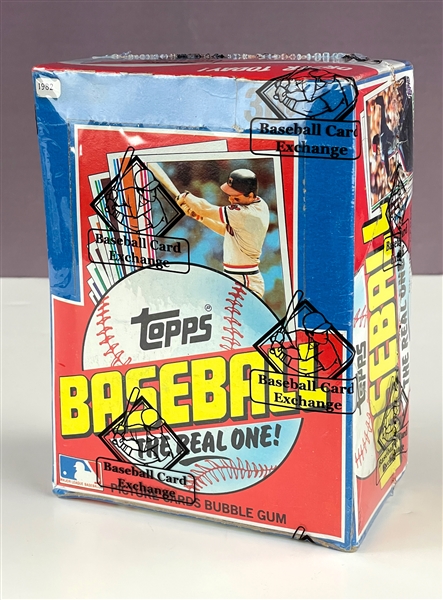 1982 Topps Baseball Unopened Wax Box - 36 Packs (BBCE Encapsulated)