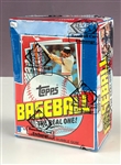 1982 Topps Baseball Unopened Wax Box - 36 Packs (BBCE Encapsulated)