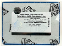 1982 Topps Baseball Unopened Wax Box - 36 Packs (BBCE Encapsulated)