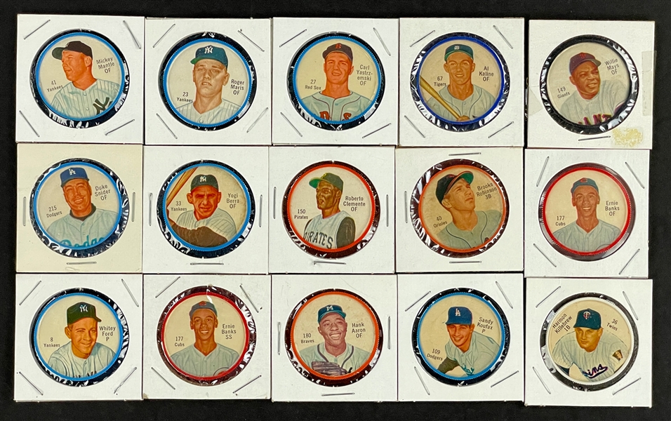 1962 Salada-Junket Baseball Coins Complete Set (200)