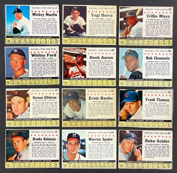 1961 Post Cereal Baseball Complete Set (200)