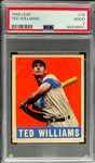 1948 Leaf #76 Ted Williams - PSA GD 2