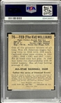 1948 Leaf #76 Ted Williams - PSA GD 2