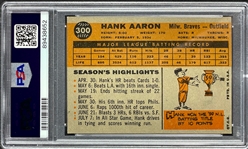 1960 Topps #300 Hank Aaron - PSA VG-EX 4