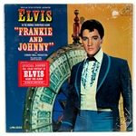 1963 Elvis Presley <em>Frankie and Johnny</em> MONO Soundtrack with "Special Bonus!" Sticker and Promotional Photo
