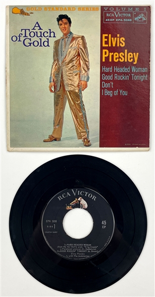 1959 Elvis Presley EP <em>A Touch of Gold Vol. I</em> (EPA-5088) Gold Standard Series - Black Vinyl