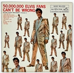 1959 <em>50,000,000 Elvis Fans Can’t Be Wrong, Elvis’ Gold Records, Volume 2</em> MONO LP (LPM-2075 ) 