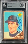 1962 Topps #199 Gaylord Perry (Encapsulated Beckett Authentic)