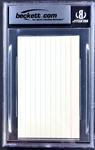 Eppa Rixey, Jr. Cut Signature (Encapsulated Beckett Authentic)