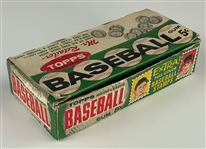 1962 Topps Baseball 5-Cent Display Box - Baseball Stamps Variation