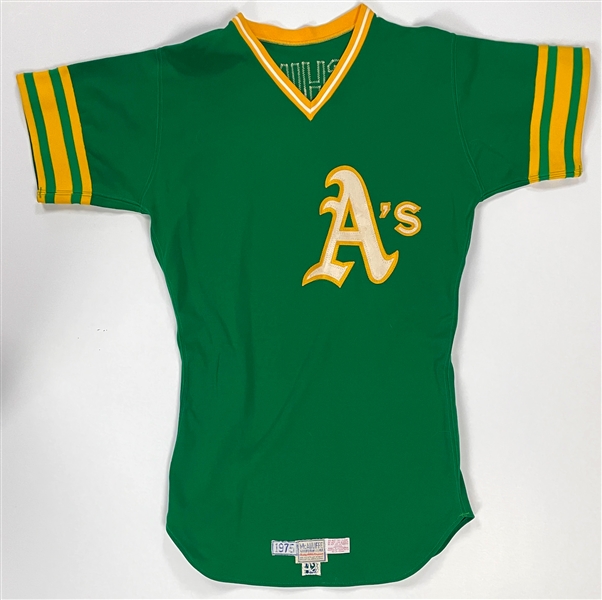 Claudell Washington 1975 Oakland A’s Road Jersey