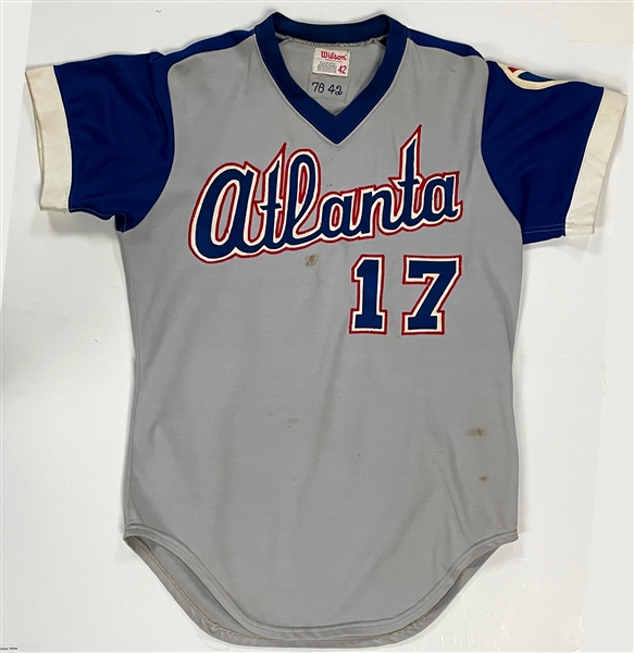 Andy Messersmith 1976 Atlanta Braves Road Jersey