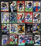1990s Upper Deck, Fleer, Topps Signed Football Card Collection (558)
