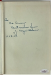 1958 J. Edgar Hoover Signed Book <em>Masters of Deceit</em> (PSA & JSA)