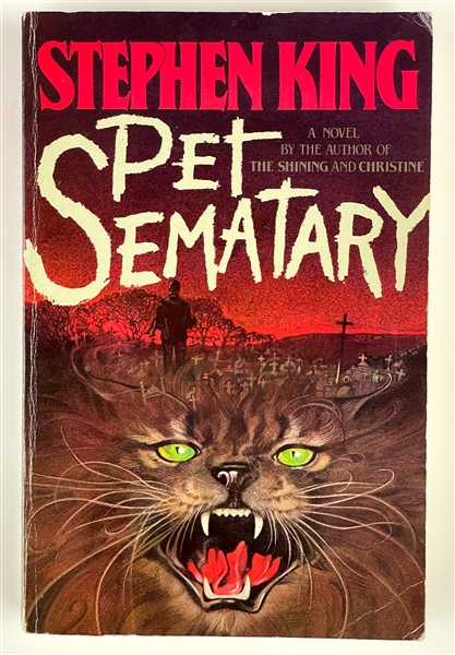 1983 Stephen King Signed "Galley Proof" First Edition <em>Pet Sematary</em> (JSA)