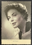 1958 Ingrid Bergman Signed Photograph (JSA)