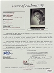 1958 Ingrid Bergman Signed Photograph (JSA)