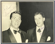 Jerry Lewis and Dean Martin Signed 1950's 8x10 Photo (JSA)