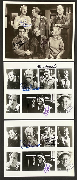 “Mash” Cast Signed Photo Trio (3) (Beckett Authentic)