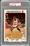 1985 Interlake Bulls Michael Jordan Oversized ROOKIE Card - PSA EX-MT 6
