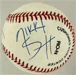 Motley Crue Band-Signed Baseball with Tommy Lee, Mick Mars and Nicki Sixx (Beckett Authentic)