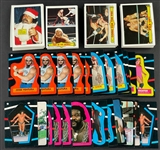 1985 Topps WWF Card Hoard of 409 Plus 25 Stickers