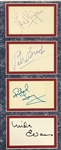 <em>The Big Valley</em> Cast Signed Dispaly with Barbara Stanwyck and Linda Evans (JSA)