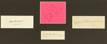 <em>The Bridge on the River Kwai</em> Cast Signed Display with Alec Guinness and William Holden (JSA)