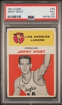 1961 Fleer Basketball #43 Jerry West - PSA VG+ 3.5