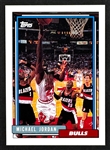 1991-92 Topps and Hoops Michael Jordan Prototype Cards - with Three PSA Graded (4)