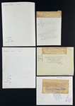 1920s-1960s Notre Dame News Service Photos Collection (35) Including The Four Horseman