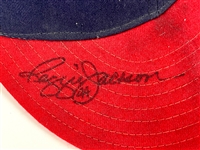 1983-86 Reggie Jackson Signed Game Used California Angels Cap