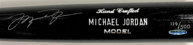 Michael Jordan Signed Upper Deck LE Wilson Jordan Model Baseball Bat (115/500) (UDA)