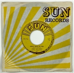 1957 Jerry Lee Lewis SUN 281 45 RPM Single Great Balls of Fire - MINT - Marion Keisker (Sun Records) FILE COPY