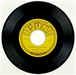 1955 Johnny Cash SUN 232 45 RPM Single Folsom Prison Blues - MINT - Marion Keisker (Sun Records) FILE COPY