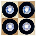 1957 Bill Justis Phillips 45 and 78 RPM Singles (6) Incl. "Raunch" and "The Stranger" - Near Mint Group - Marion Keisker (Sun Records) FILE COPY