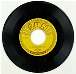 1956 Jackie Earls (Rockabilly Legend) SUN 240 45 RPM Single Slow Down / A Fool for Lovin' You -  MINT - Marion Keisker (Sun Records) FILE COPY