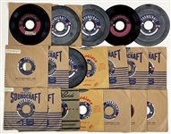 1950's Memphis Recording Service Acetates for Radio Commercials (20) - ALL Marion Keisker (Sun Records) FILE COPIES
