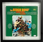 <em>The Beach Boys Christmas Album</em> Signed by Brian Wilson, Dennis Wilson, Mike Love, Carl Wilson and Al Jardine (JSA)