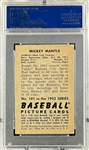 1952 Bowman #101 Mickey Mantle - PSA EX 5
