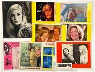 <em>The Time Machine</em> Cast Signed Collection with Rod Taylor and Yvette Mimieux (3 Items) (JSA)