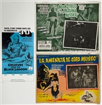 1950's Sci-Fi Classics Lobby Card Collection (7) Incl. <em>Earth vs. The Flying Saucers</em> and <em>I Was a Teenage Frankenstein</em>