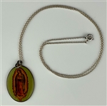 Elvis Presley Owned Blessed Virgin Mary Necklace