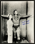 Noel Neill (Lois Lane) Signed 11x14 Photo (BAS)