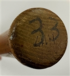 1963-64 Ron Hunt New York Mets Rookie-Era H&B Game Used Bat