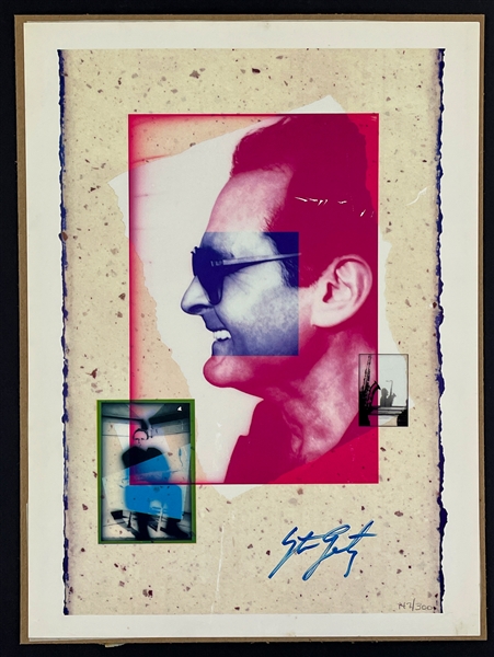 Stan Getz Signed Limited Edition Lithograph (147/300) (Beckett)